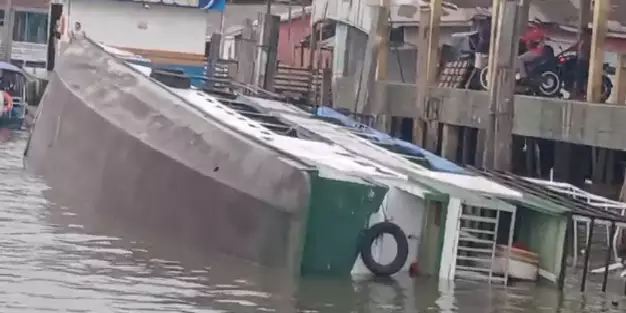 video:-balsa-carregada-com-cerveja-naufraga-em-muana,-no-marajo
